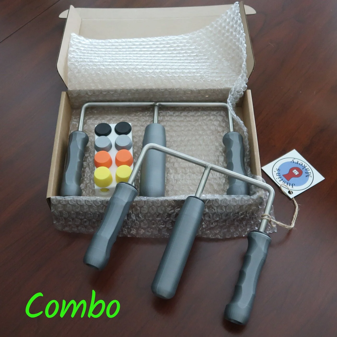 Adjustable Bottom Setter Pottery Tool with Magnetic Inserts